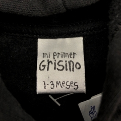 Conjunto Abrigo + Pantalón Grisino - Talle 0-3 meses - tienda online