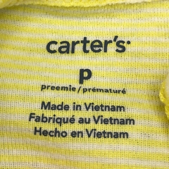 Body Carters (prematuro) - Talle 0-3 meses - tienda online