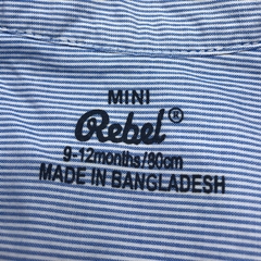 Camisa Rebel - Talle 9-12 meses - SEGUNDA SELECCIÓN