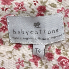 Campera Tapado Baby Cottons - Talle 4 años - SEGUNDA SELECCIÓN
