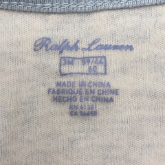 Osito largo Polo Ralph Lauren - Talle 3-6 meses - SEGUNDA SELECCIÓN - Baby Back Sale SAS