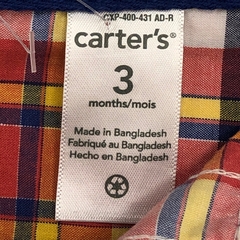 Camisa Carters - Talle 3-6 meses - SEGUNDA SELECCIÓN