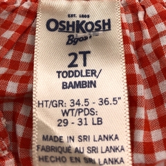 Camisa OshKosh - Talle 2 años