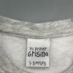 Conjunto Abrigo + Pantalón Grisino - Talle 0-3 meses - SEGUNDA SELECCIÓN - tienda online
