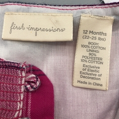 Camisa First Impressions - Talle 12-18 meses