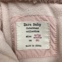 Campera abrigo Zara - Talle 9-12 meses - SEGUNDA SELECCIÓN - Baby Back Sale SAS