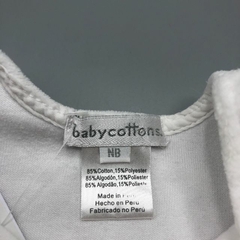 Enterito largo Baby Cottons - Talle 0-3 meses - SEGUNDA SELECCIÓN - Baby Back Sale SAS