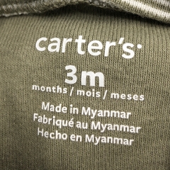 Osito largo Carters - Talle 3-6 meses - SEGUNDA SELECCIÓN - tienda online