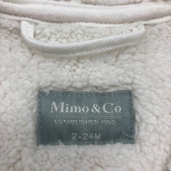 Campera abrigo Mimo - Talle 2 años - Baby Back Sale SAS