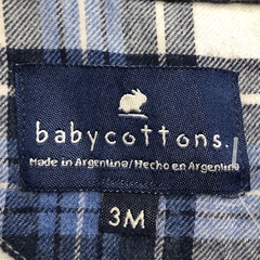 Campera abrigo Baby Cottons - Talle 3-6 meses
