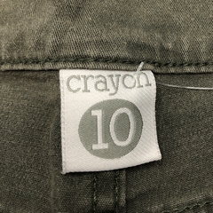 Pantalón Crayón - Talle 10 años - SEGUNDA SELECCIÓN