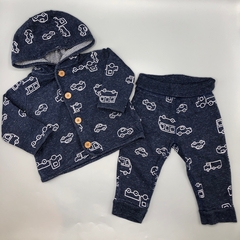 Conjunto Abrigo + Pantalón Carters - Talle 9-12 meses - SEGUNDA SELECCIÓN