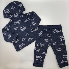 Conjunto Abrigo + Pantalón Carters - Talle 9-12 meses - SEGUNDA SELECCIÓN - Baby Back Sale SAS