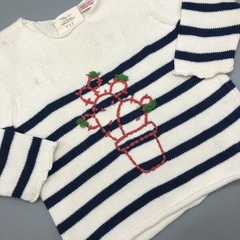 Sweater Zara - Talle 9-12 meses - SEGUNDA SELECCIÓN - Baby Back Sale SAS