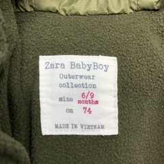 Campera abrigo Zara - Talle 6-9 meses - SEGUNDA SELECCIÓN - Baby Back Sale SAS
