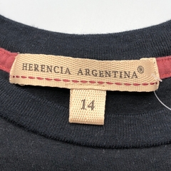 Remera Herencia - Talle 14 años