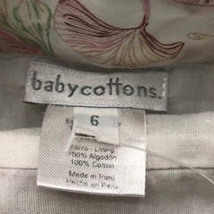 Camisa Baby Cottons - Talle 6 años - SEGUNDA SELECCIÓN