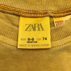 Remera Zara - Talle 6-9 meses - SEGUNDA SELECCIÓN