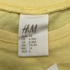 Remera H&M - Talle 6-9 meses