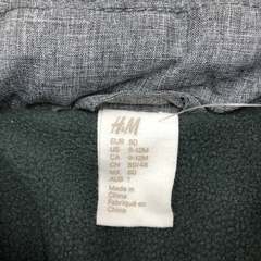 Campera abrigo H&M - Talle 9-12 meses - SEGUNDA SELECCIÓN - Baby Back Sale SAS