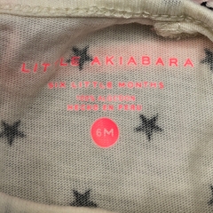 Body Little Akiabara - Talle 6-9 meses - SEGUNDA SELECCIÓN