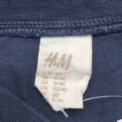 Enterito corto H&M - Talle 0-3 meses
