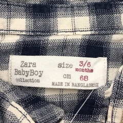Camisa Zara - Talle 3-6 meses - SEGUNDA SELECCIÓN