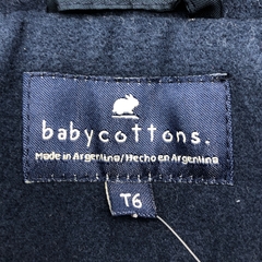 Campera Tapado Baby Cottons - Talle 6 años - SEGUNDA SELECCIÓN