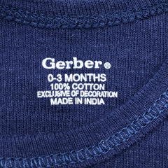 Body Gerber - Talle 0-3 meses