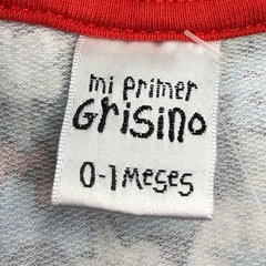 Conjunto Abrigo + Pantalón Grisino - Talle 0-3 meses en internet
