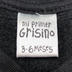 Saco Grisino - Talle 3-6 meses