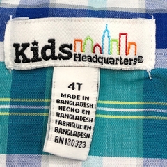 Camisa Kids Headquarters - Talle 4 años - SEGUNDA SELECCIÓN