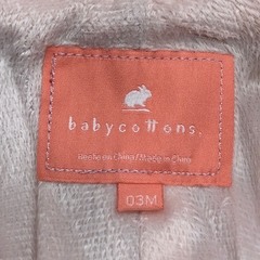 Enterito largo Baby Cottons - Talle 0-3 meses - SEGUNDA SELECCIÓN