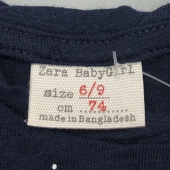 Remera Zara - Talle 6-9 meses