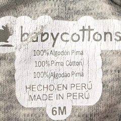 Enterito corto Baby Cottons - Talle 6-9 meses - SEGUNDA SELECCIÓN