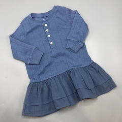 Vestido Polo Ralph Lauren - Talle 6-9 meses - SEGUNDA SELECCIÓN