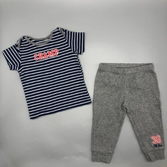 Conjunto Remera/body + Pantalón Carters - Talle 9-12 meses