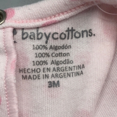 Osito largo Baby Cottons - Talle 3-6 meses - SEGUNDA SELECCIÓN