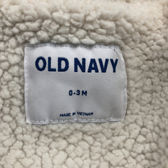 Campera abrigo Old Navy - Talle 0-3 meses - Baby Back Sale SAS