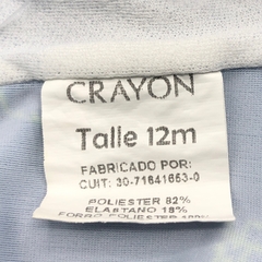 Traje de baño short Crayón - Talle 12-18 meses