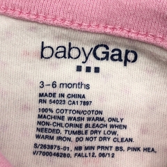 Body GAP - Talle 3-6 meses