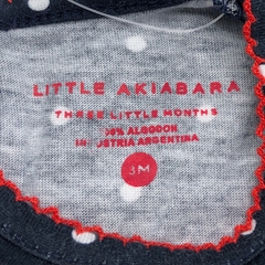 Body Little Akiabara - Talle 3-6 meses - SEGUNDA SELECCIÓN - comprar online