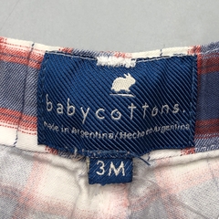 Short/bermuda Baby Cottons - Talle 3-6 meses - SEGUNDA SELECCIÓN - comprar online