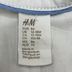 Camisa H&M - Talle 12-18 meses