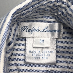 Camisa Polo Ralph Lauren - Talle 3-6 meses - SEGUNDA SELECCIÓN