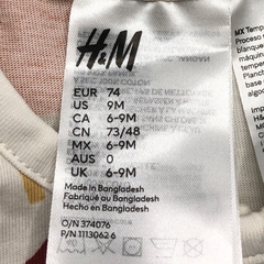 Enterito largo H&M - Talle 6-9 meses - SEGUNDA SELECCIÓN