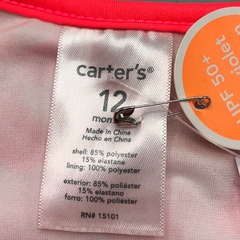 Traje de baño enteriza Carters - Talle 12-18 meses