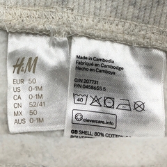 Jogging H&M - Talle 0-3 meses