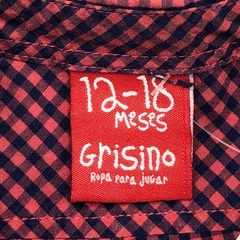 Camisa Grisino - Talle 12-18 meses - SEGUNDA SELECCIÓN