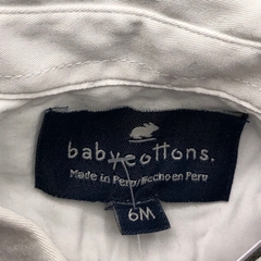 Camisa Baby Cottons - Talle 6-9 meses - SEGUNDA SELECCIÓN